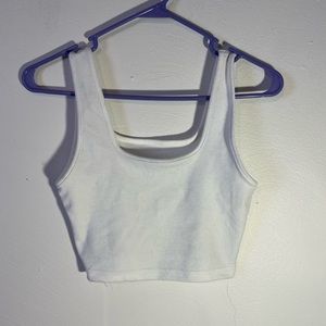White Crop Top/Workout Tank (3 for $13)